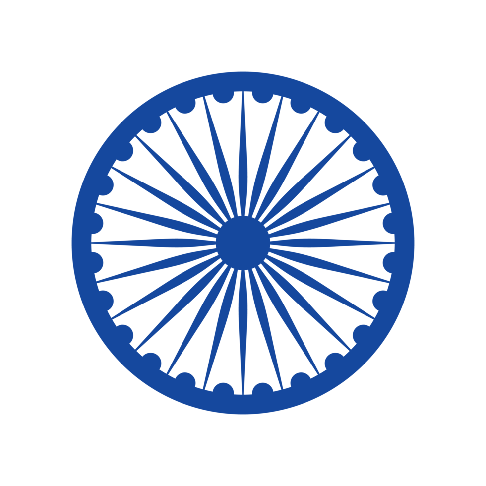 Ashok chakra logotyp png, Ashok chakra ikon transparent png