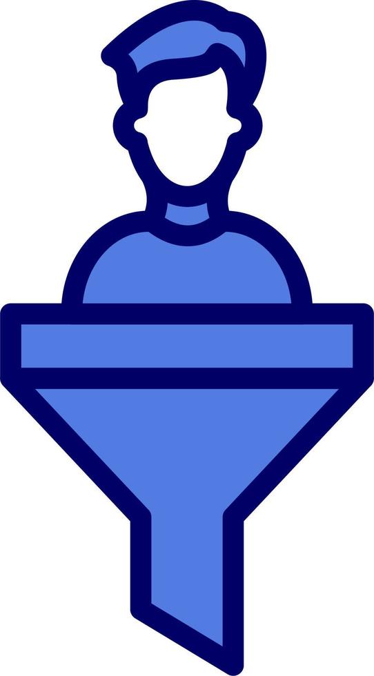 Sales Funnel Vector Icon