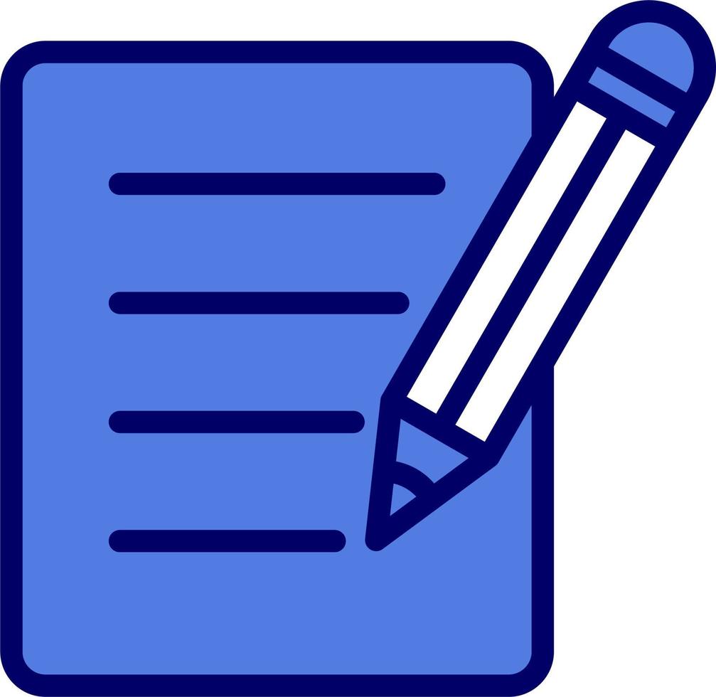 Blogging Vector Icon