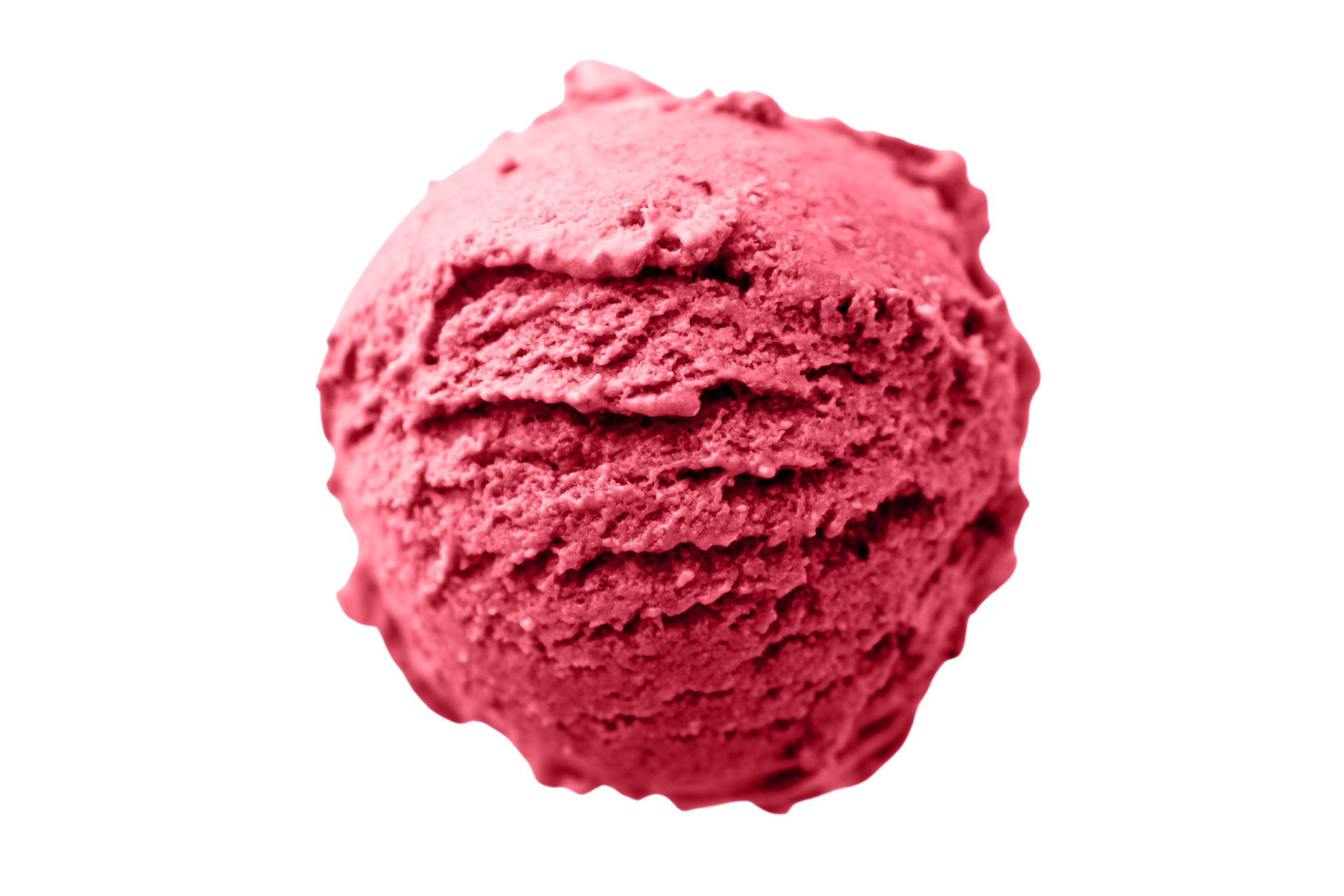 Pink ice cream balls isolated on a transparent background 19768101 PNG