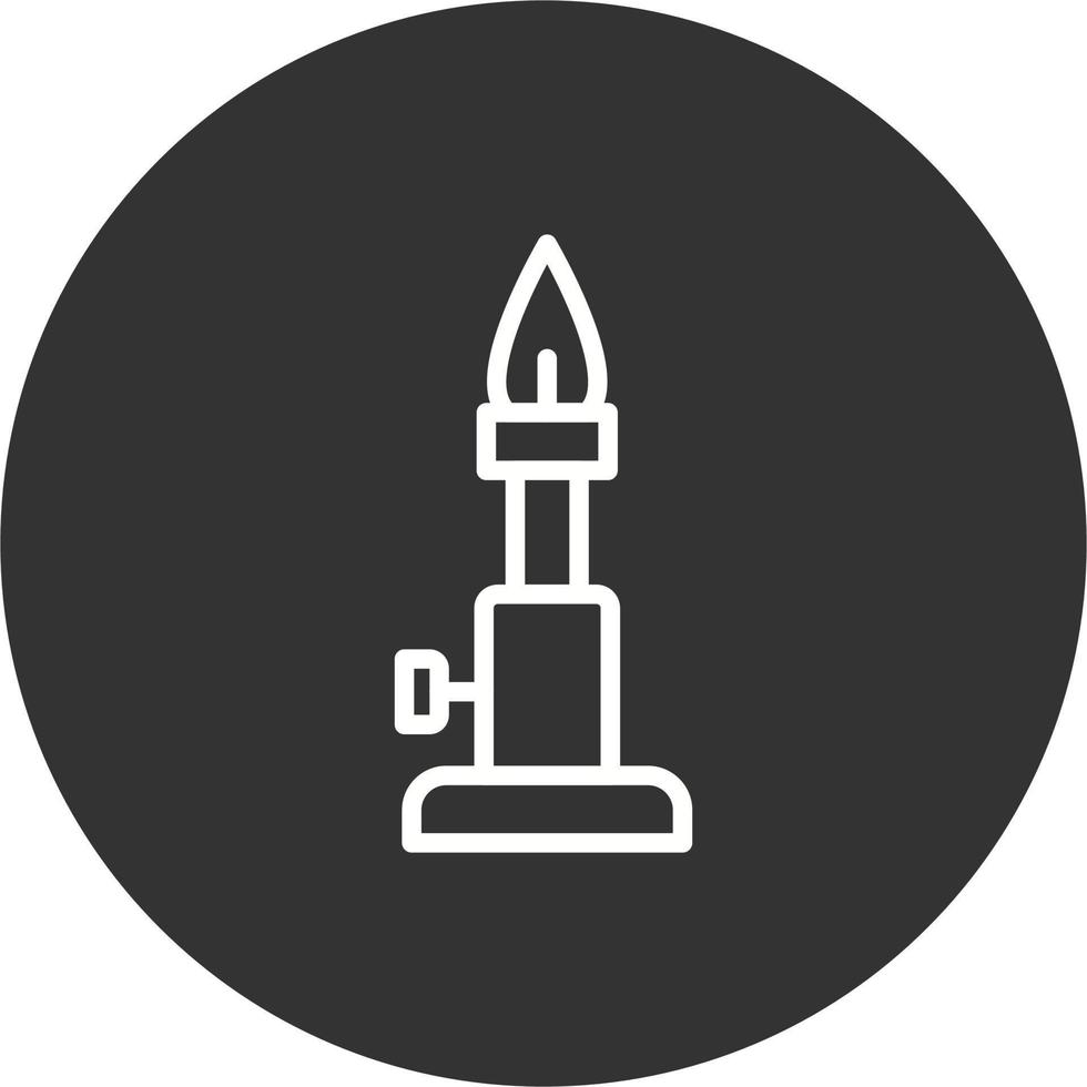 Bunsen Burner Vector Icon