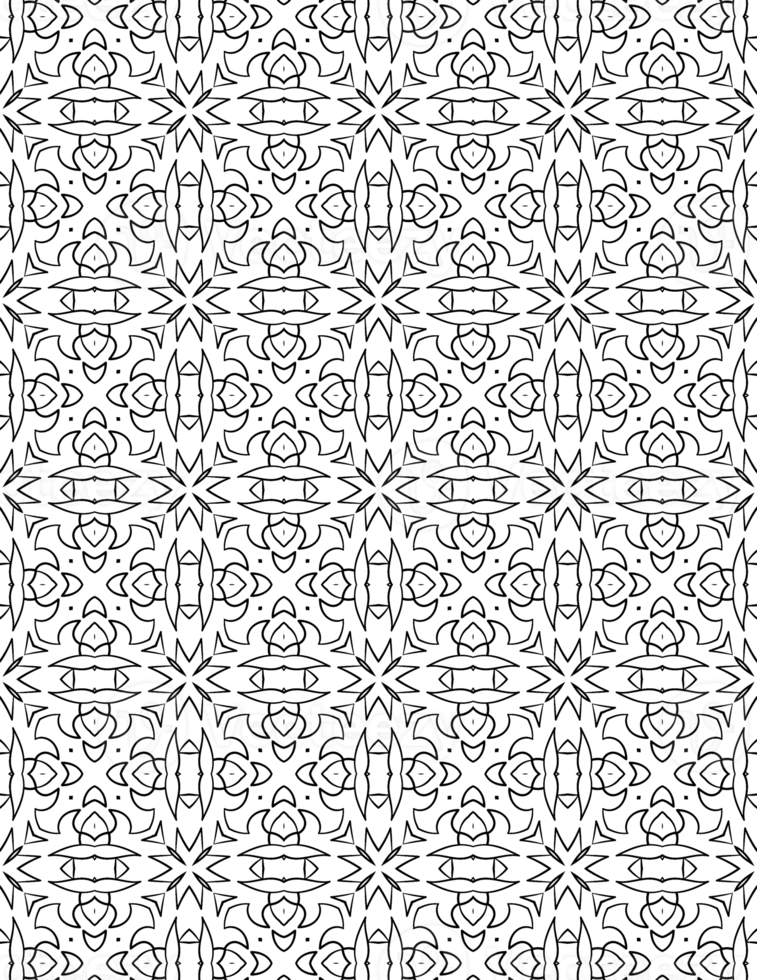 adulto geometrico modello colorazione pagine. colorazione prenotare, senza soluzione di continuità colorazione pagina per adulti. png