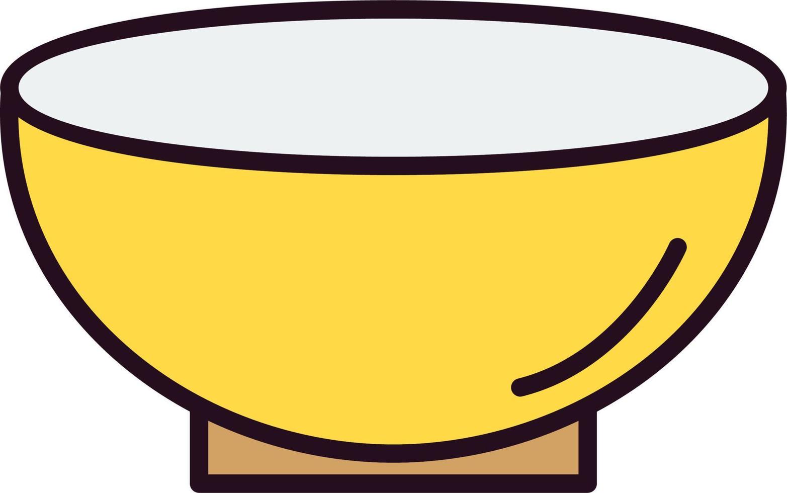 Bowl Vector Icon