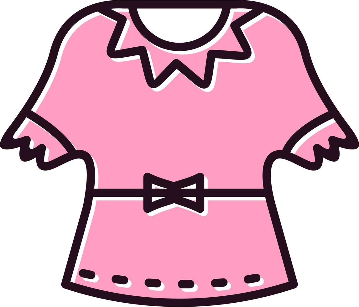 icono de vector de blusa