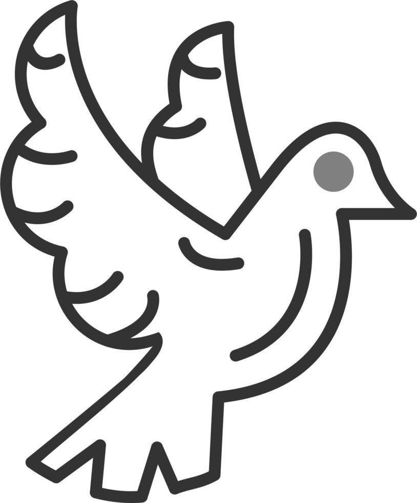 Dove Vector Icon