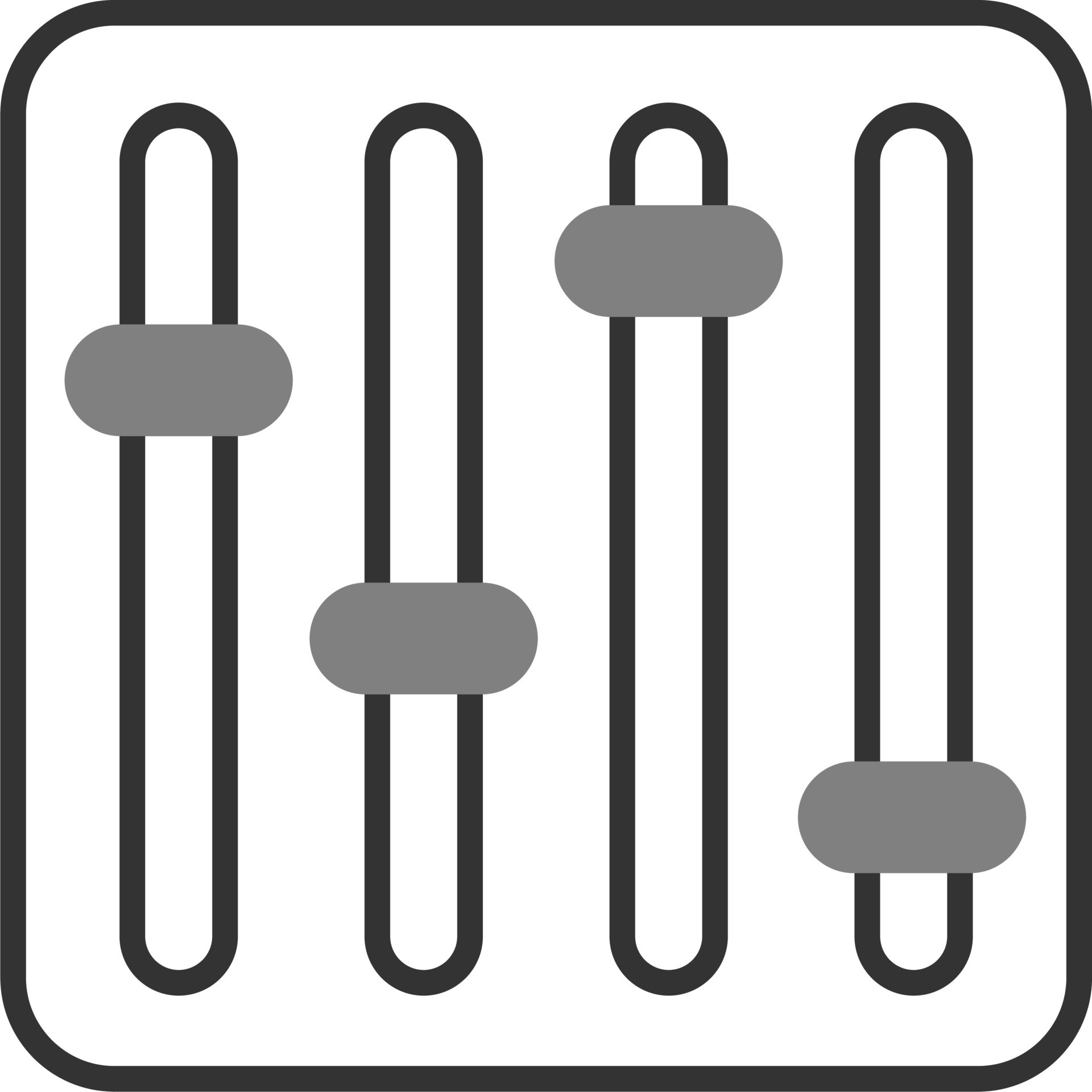 Color adjustment Vector Icon 19768751 Vector Art at Vecteezy