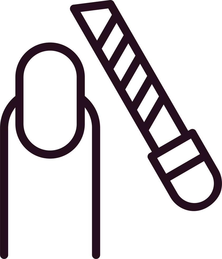 Nail Vector Icon