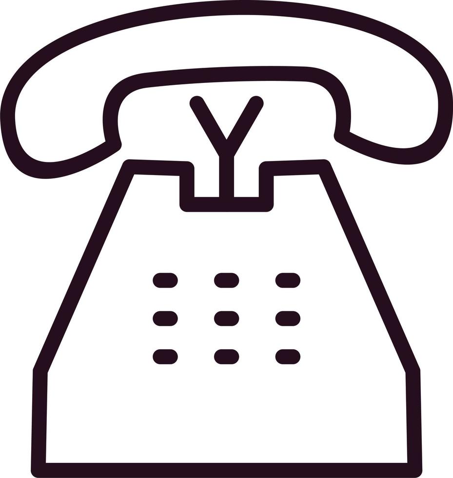 Telephone Vector Icon
