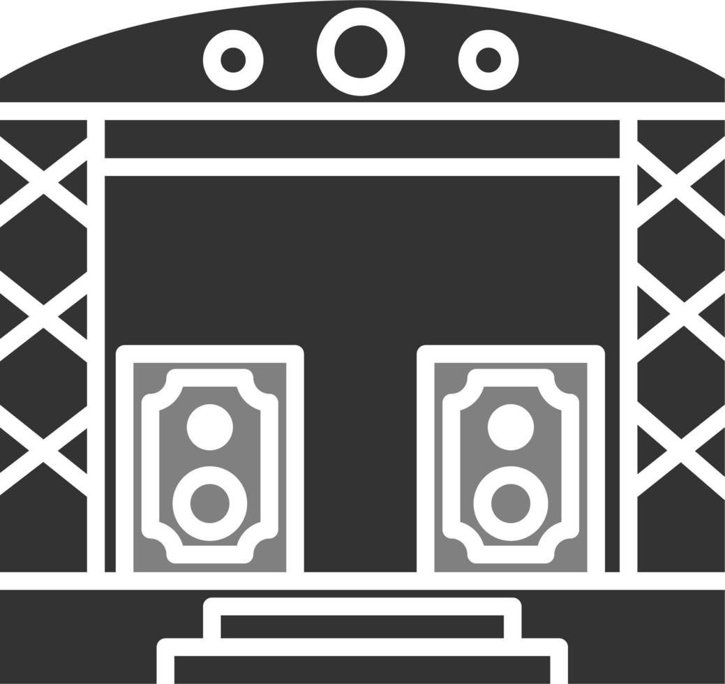 Stage Vector Icon