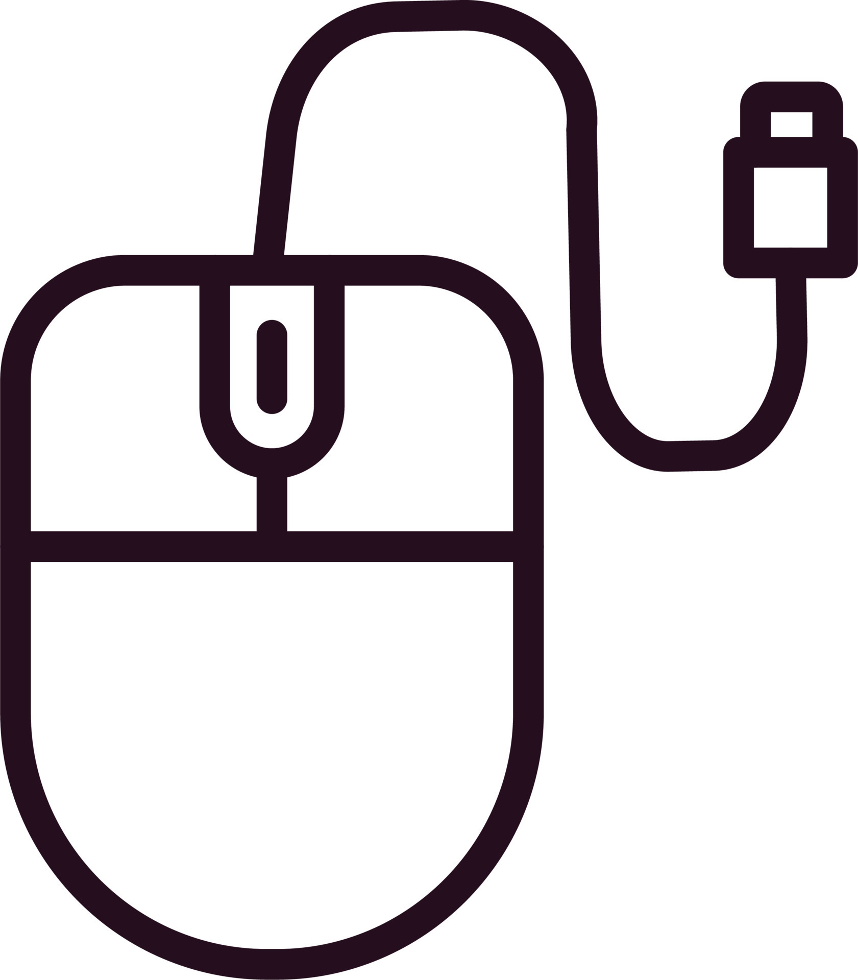 Computer Mouse Vector Icon 19768911 Vector Art at Vecteezy