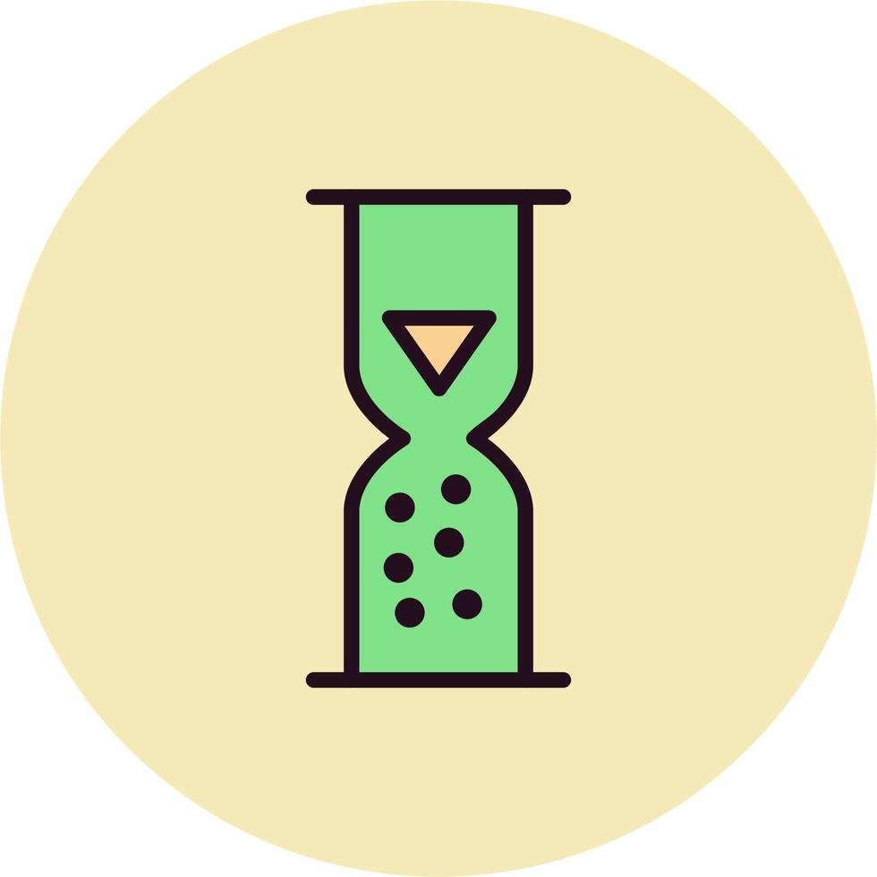 icono de vector de reloj de arena