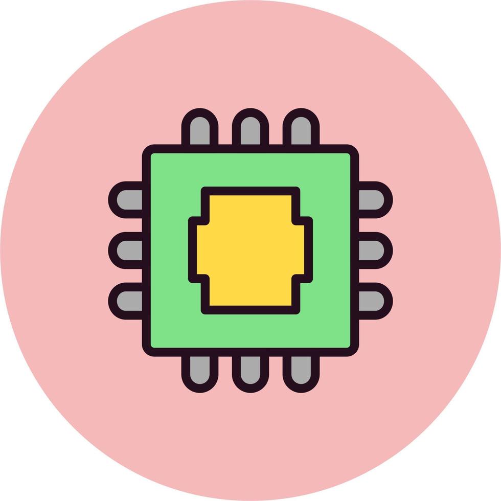 Processor Vector Icon