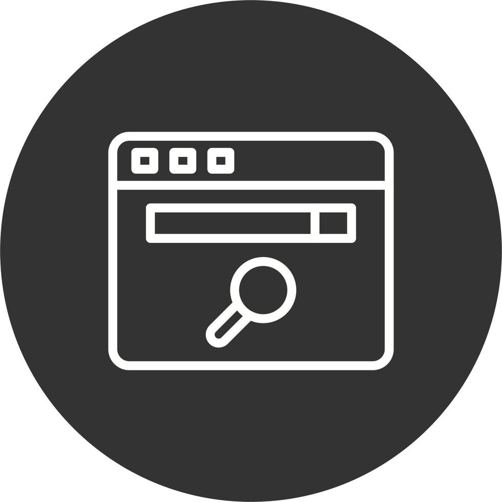 Search web page Vector Icon