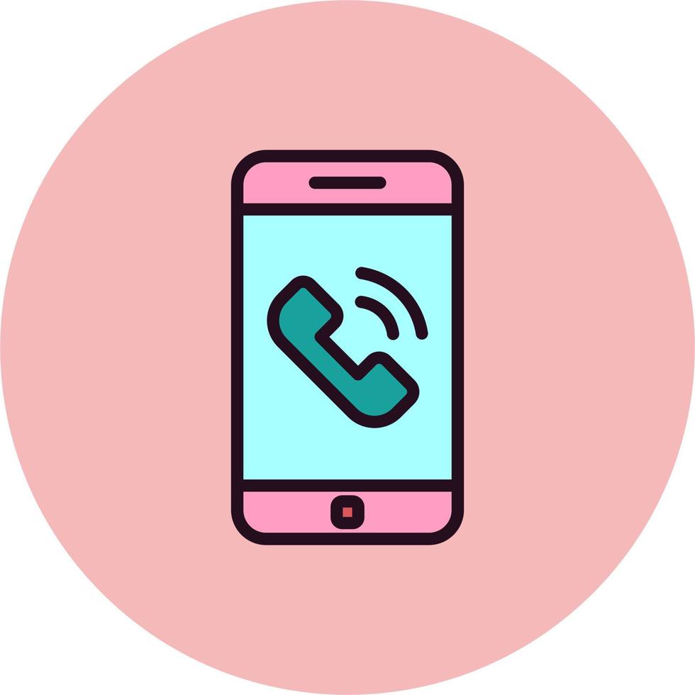 Phone Call Vector Icon
