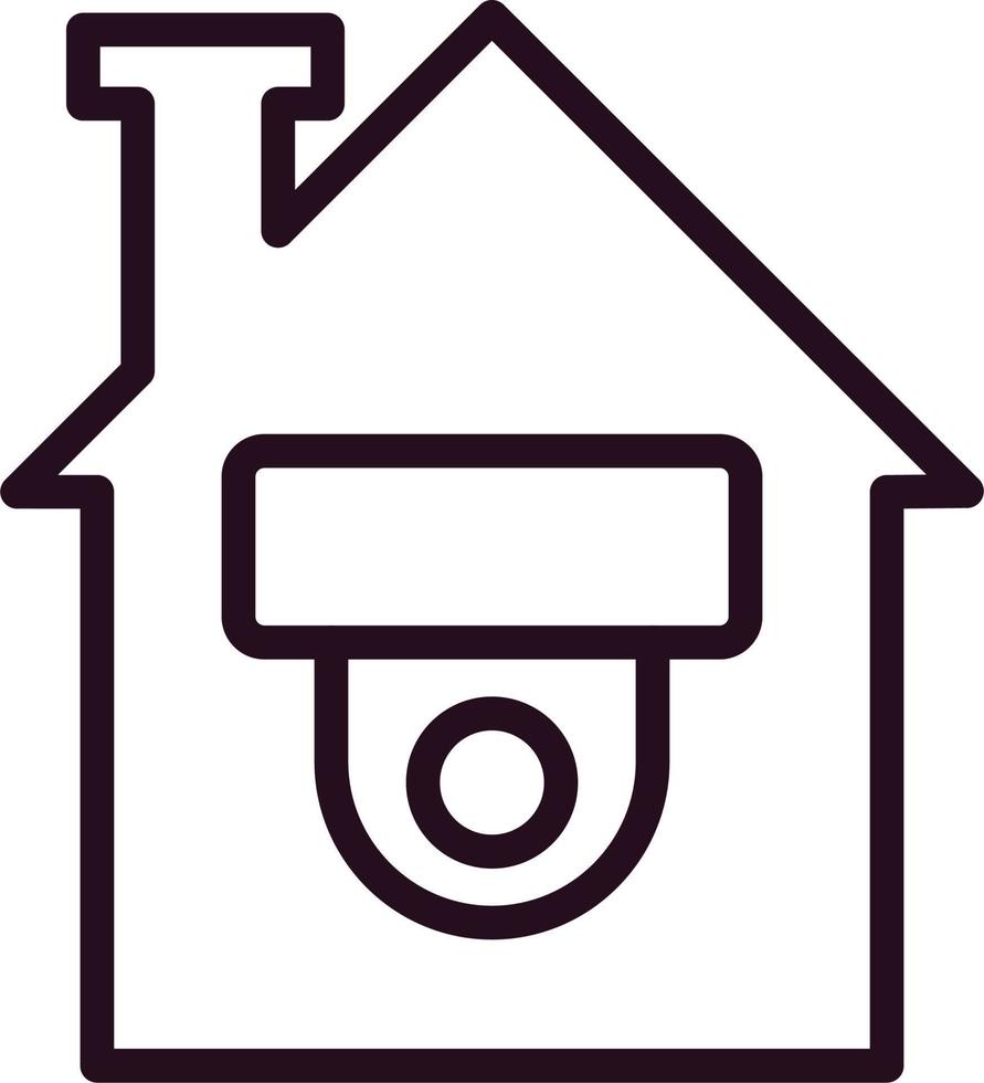 icono de vector de cctv