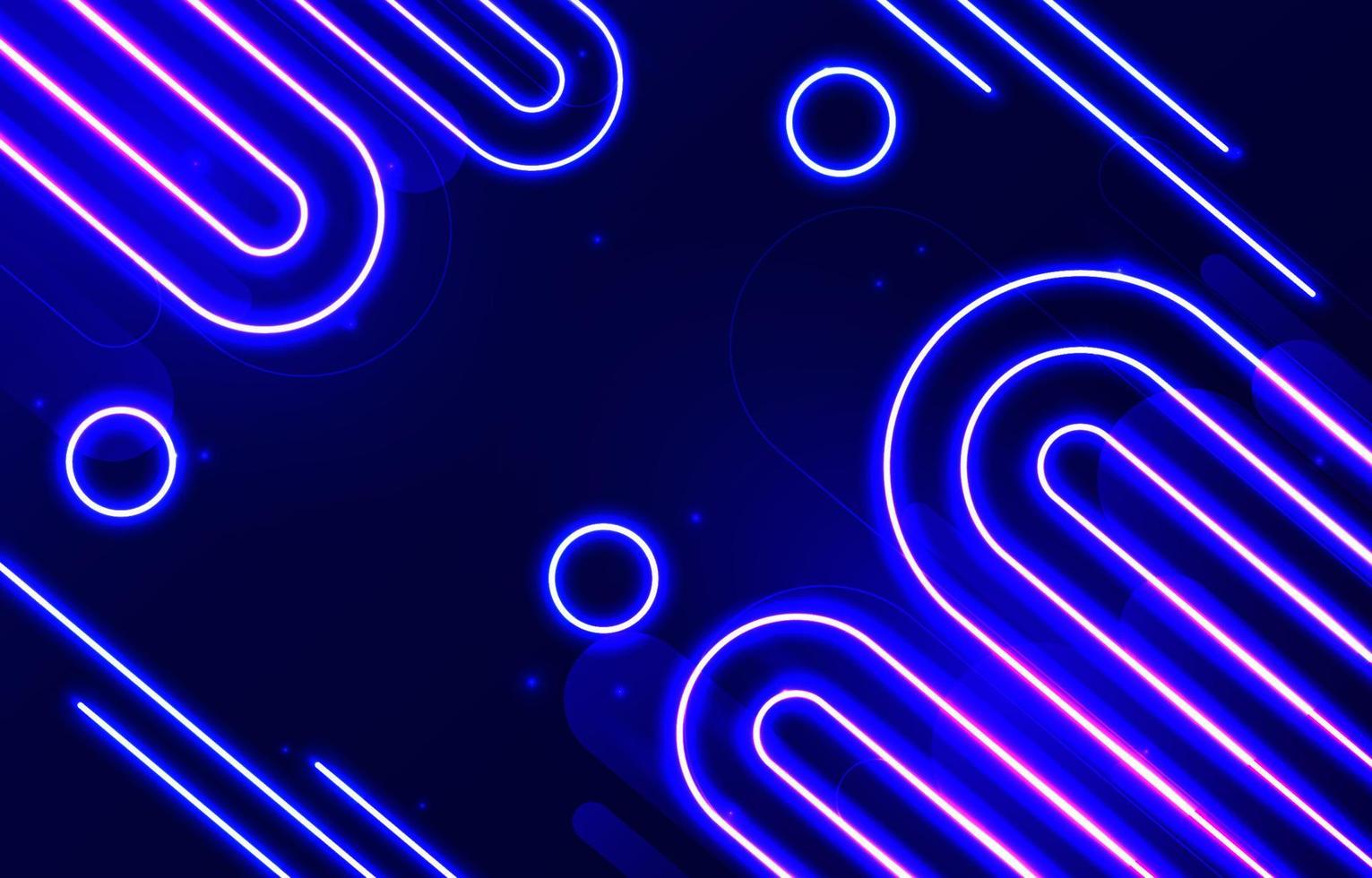 Abstract Neon Light Background vector