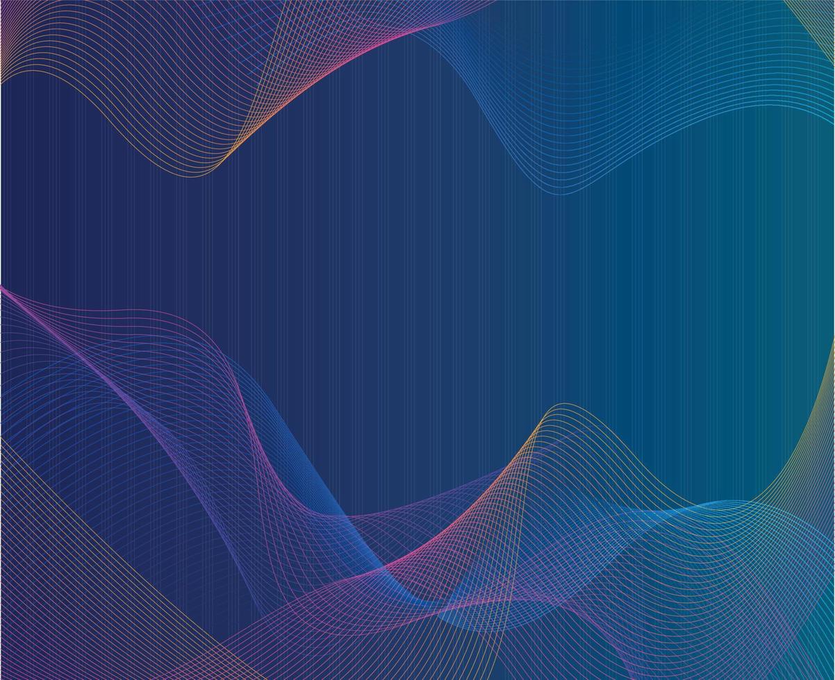 Blue Gradient Background Abstract Texture Illustration Vector Design