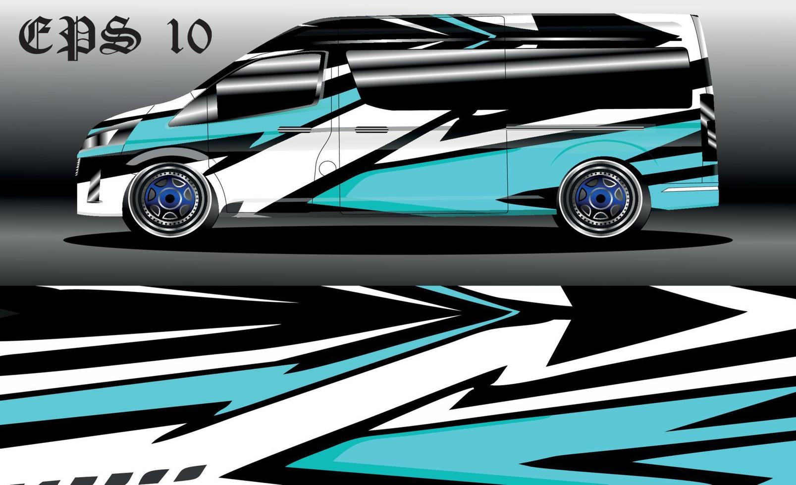 racing background vector for camper van car wraps and more