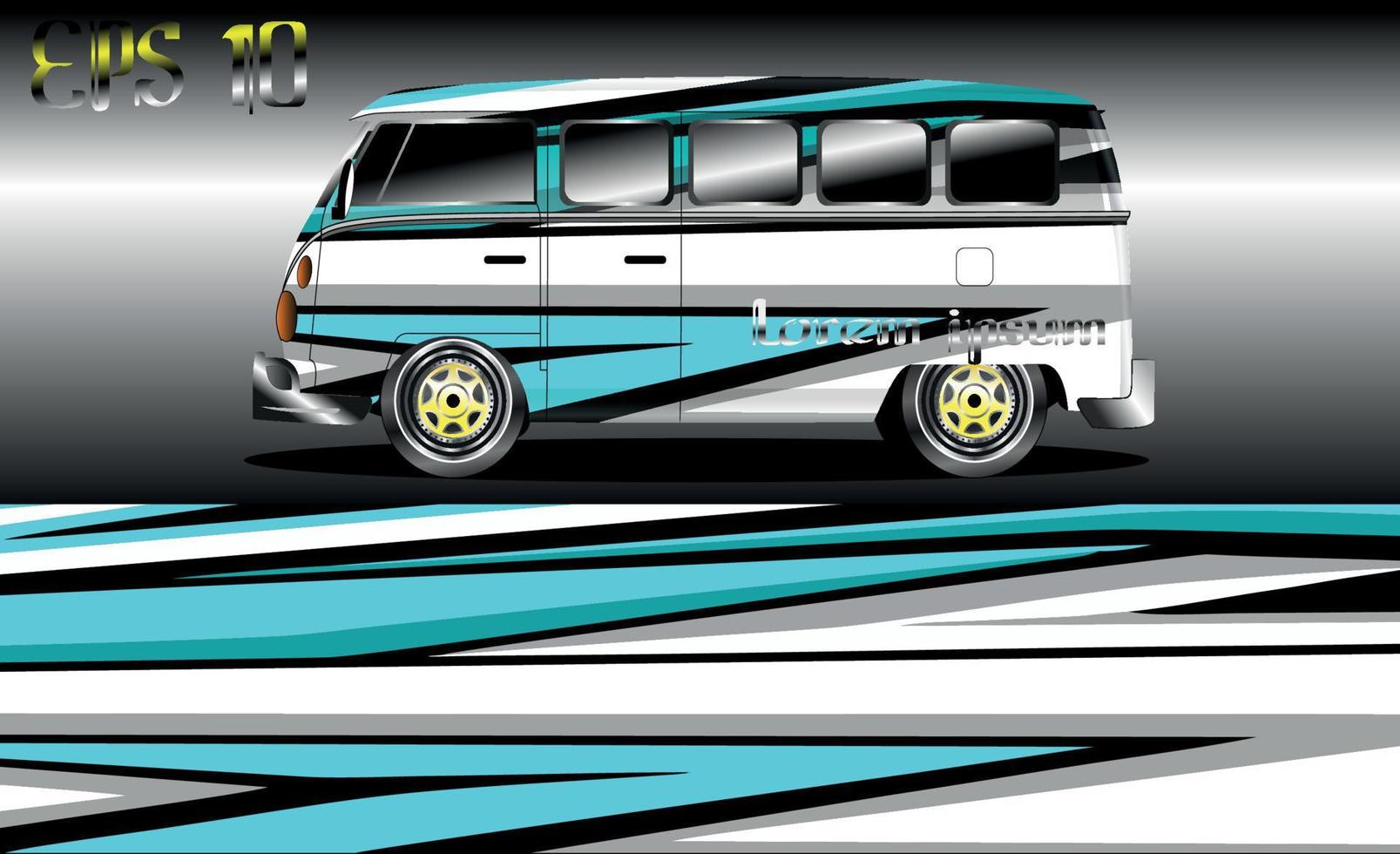 racing background vector for van car wraps and more