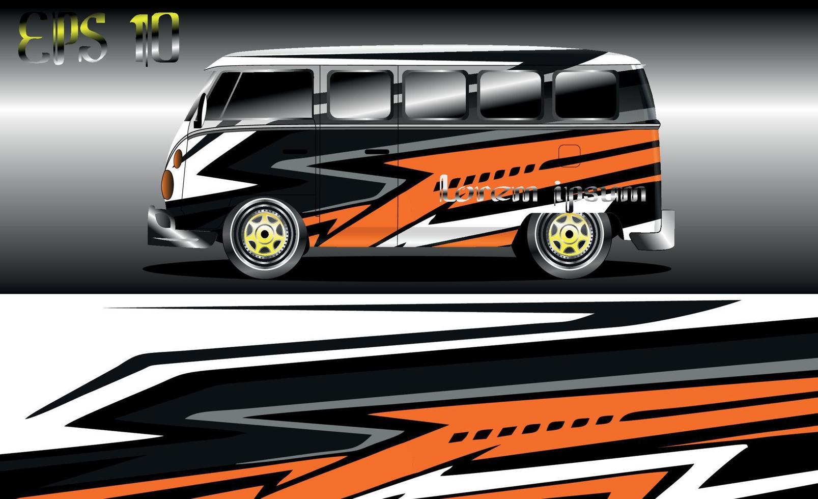 racing background vector for van car wraps and more