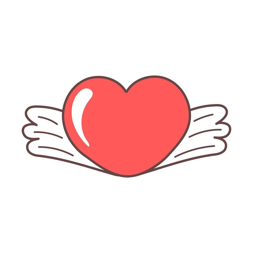 Cute Drawings Of Hearts With Wings