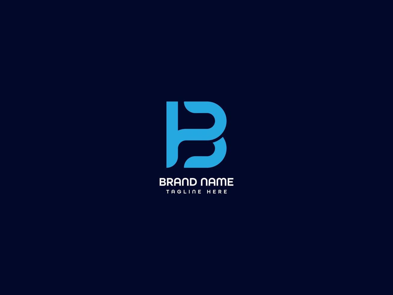 logb letter logo vector