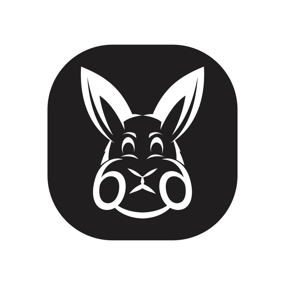 Rabbit vector icon illustration design