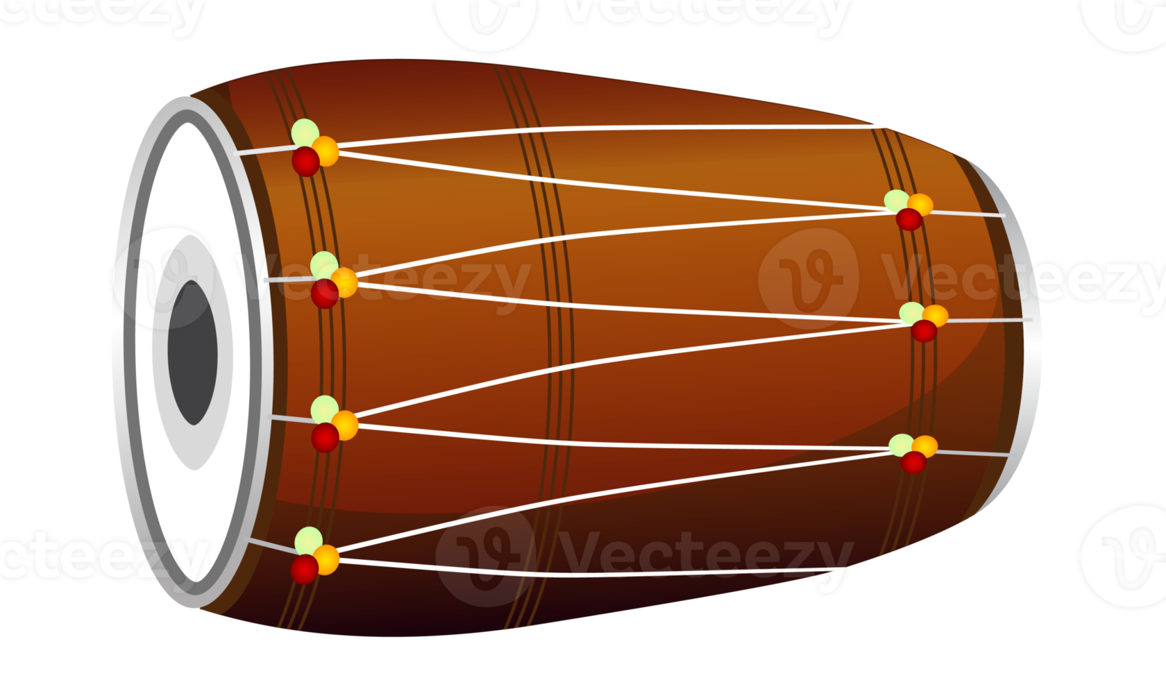 Indian tabla drum dholki png