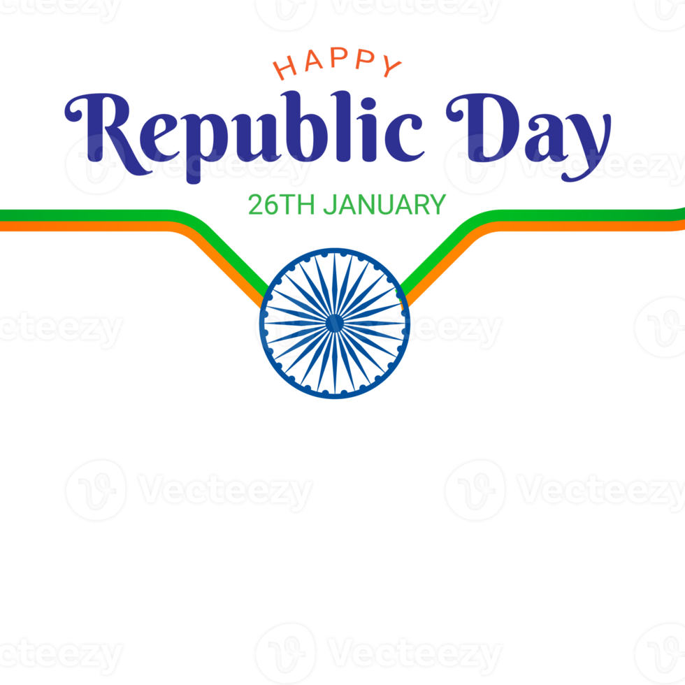 Happy republic day india 26 January png