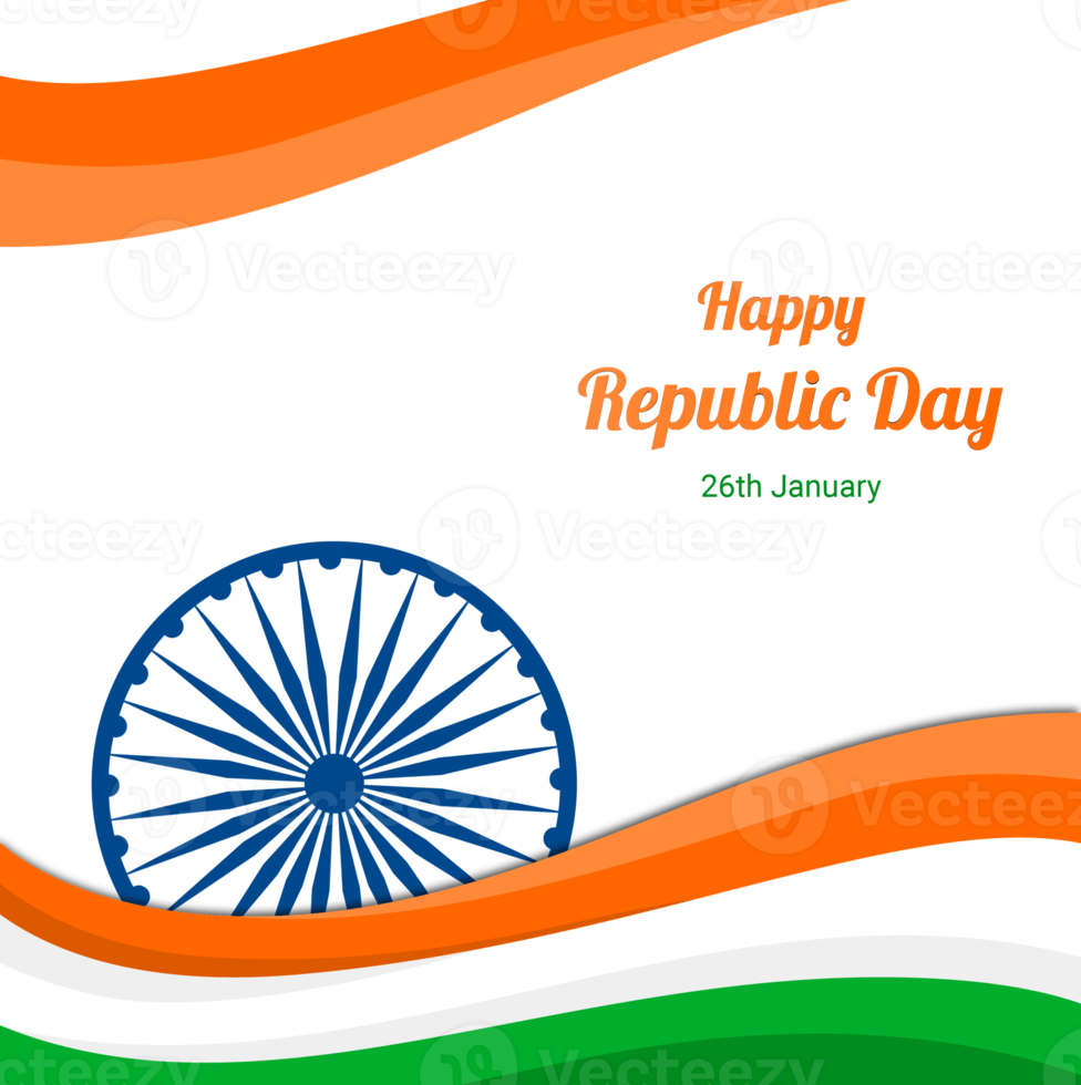Lycklig republik dag Indien 26 januari png