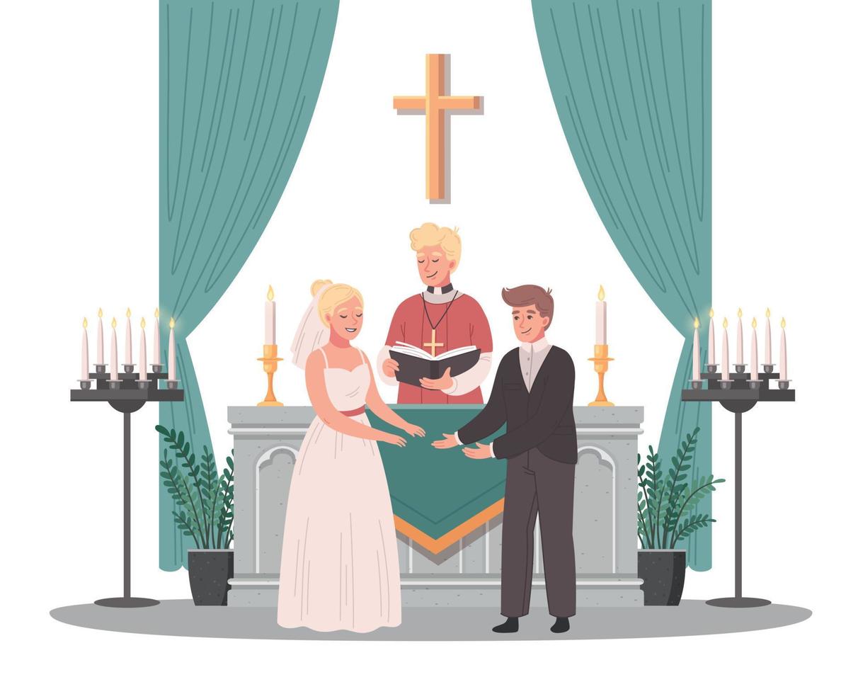 Christian Church Cartoon vector