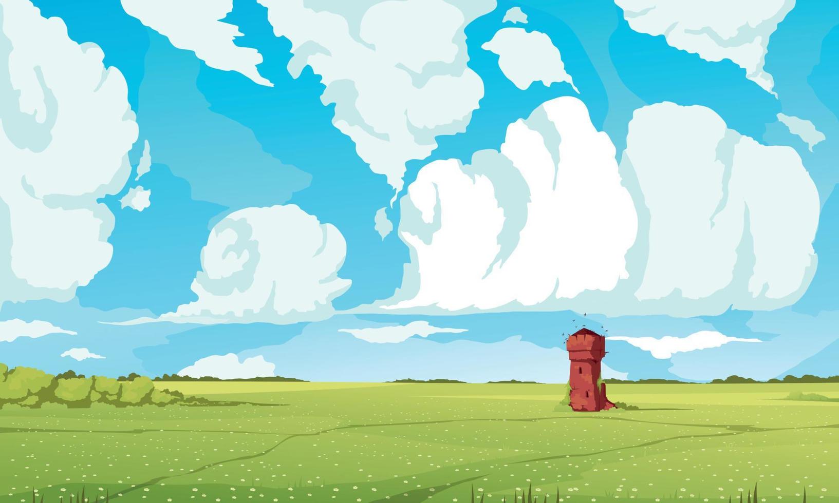 Summer Sky Background vector