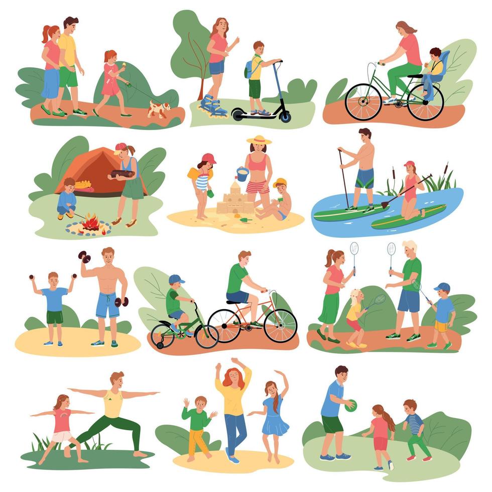family-activities-flat-icons-19775376-vector-art-at-vecteezy