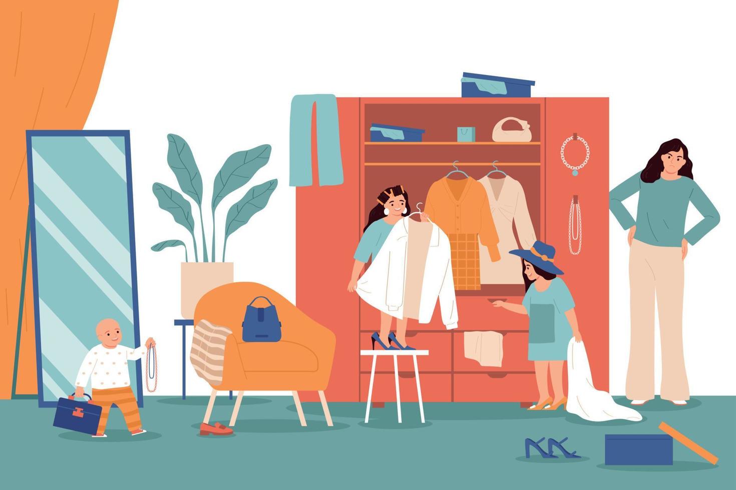 Childhood Pranks Background vector