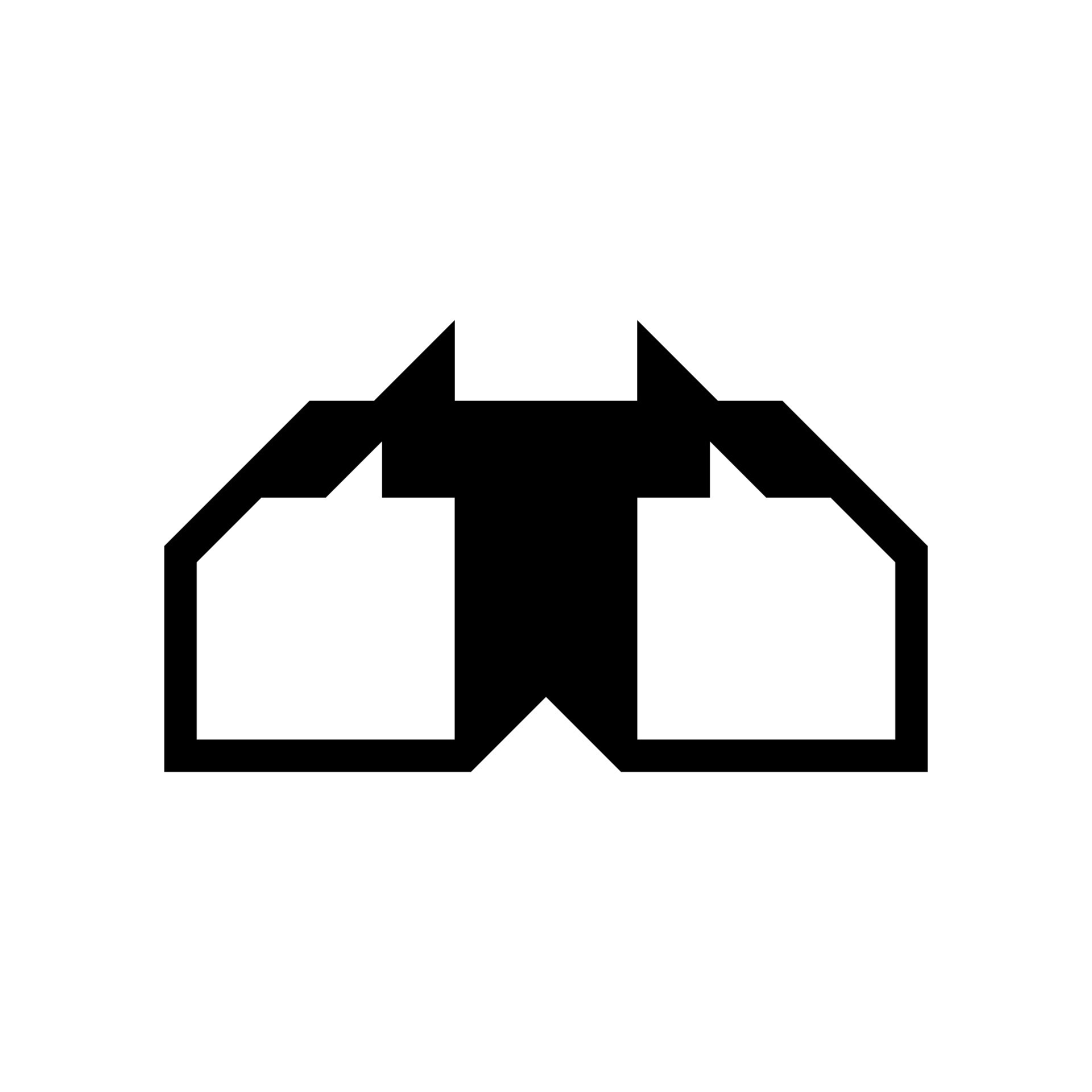 Binocular icon. Zoom button. Simple style travel poster background