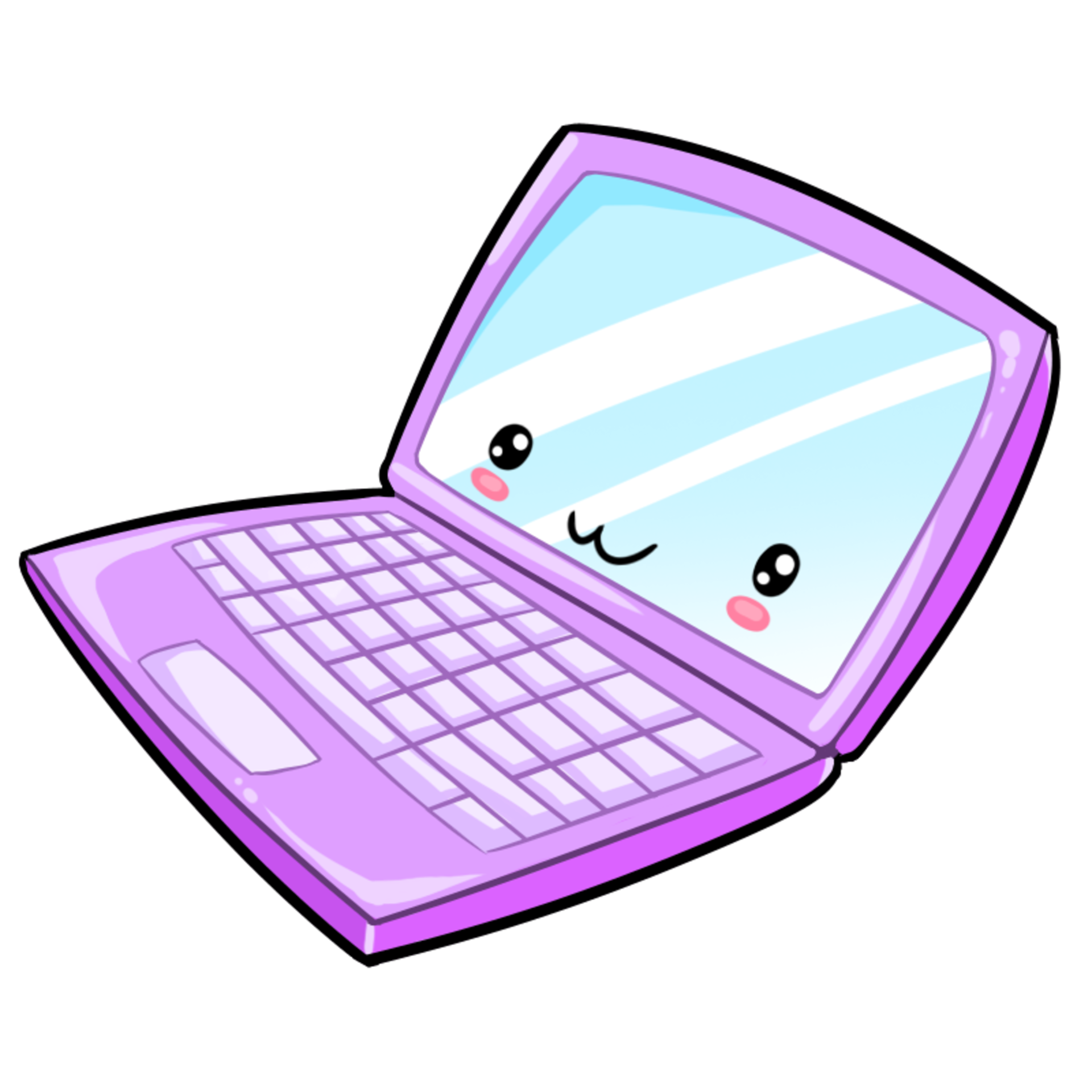 Free Funny Laptop Face 19776379 PNG with Transparent Background