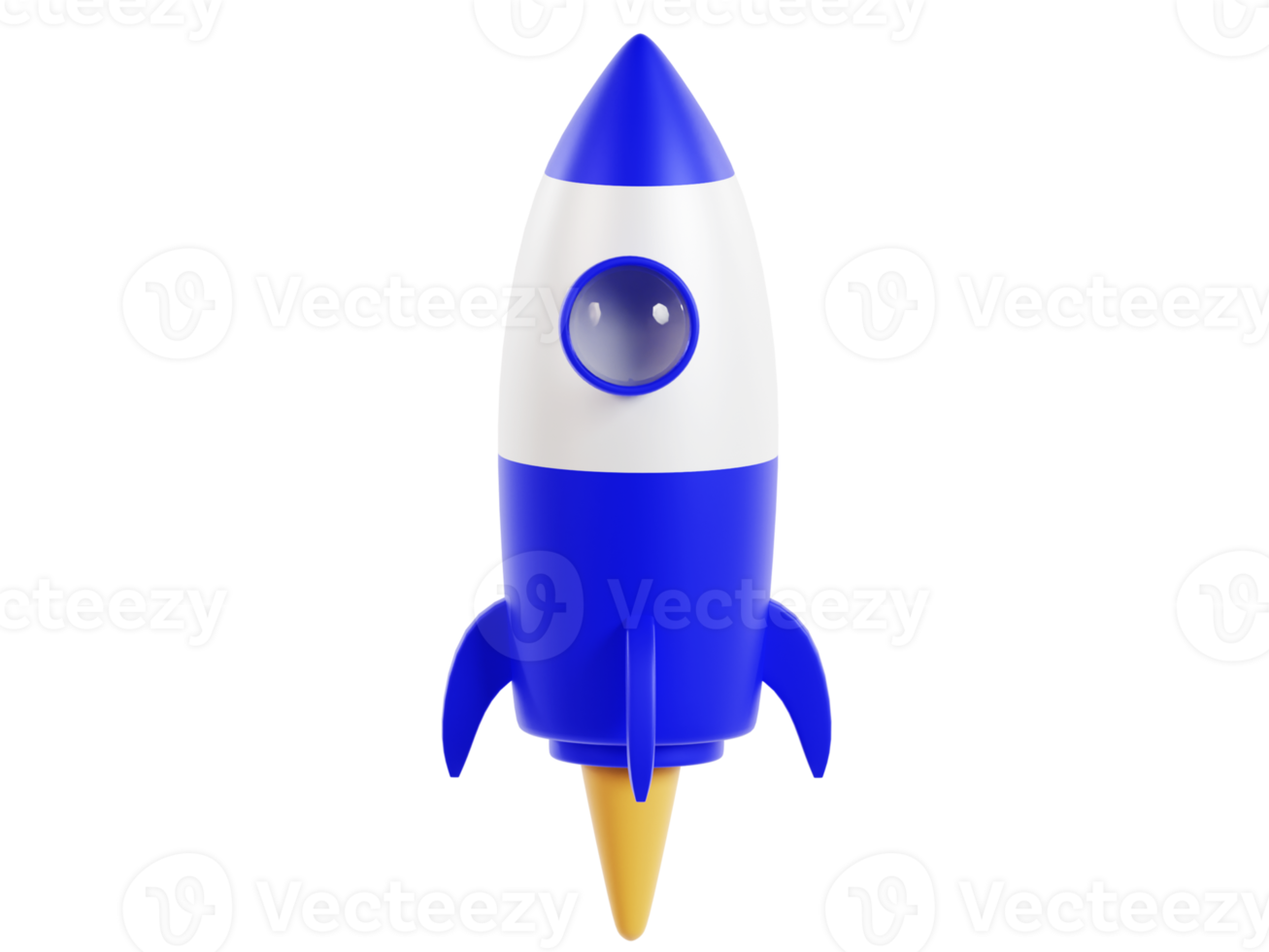 Free 3D rendering cartoon rocket elements 19776727 PNG with Transparent  Background