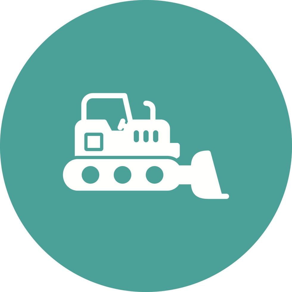 BullDozer Vector Icon
