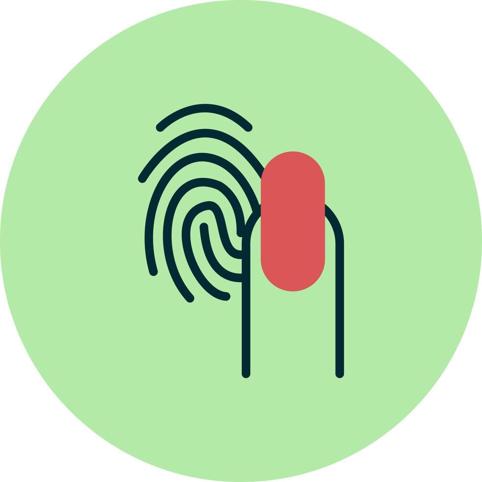 Touch Id Vector Icon