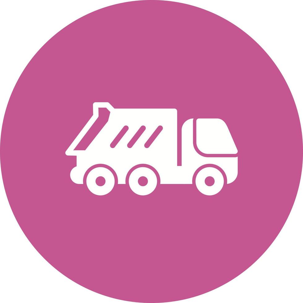 Dump Truck Vector Icon