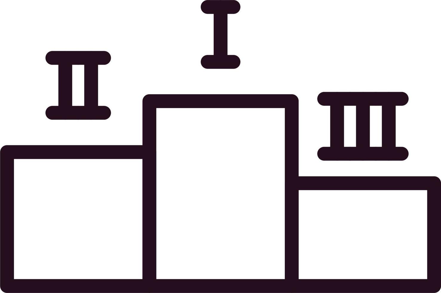 Podium Vector Icon
