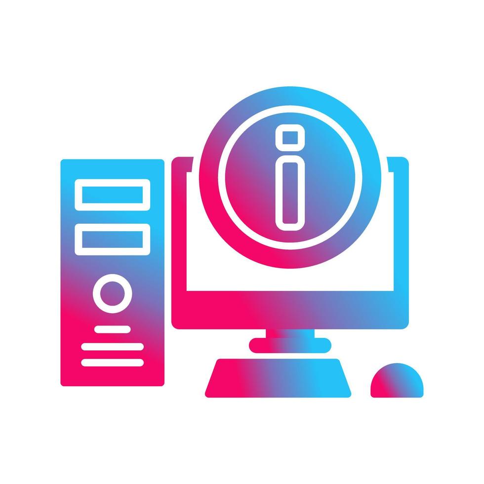 Computer Vector Icon