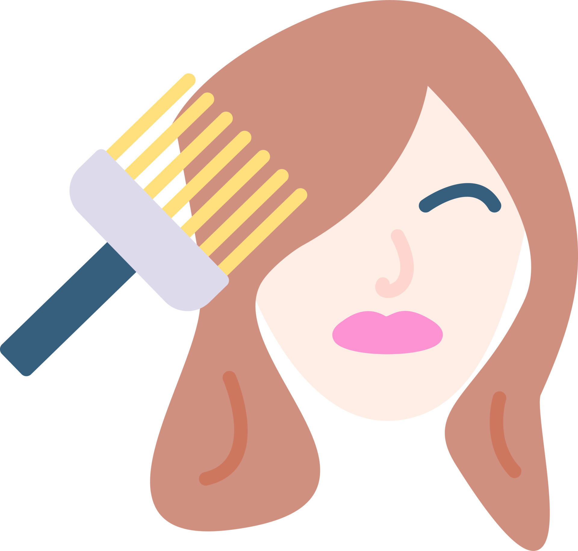 Hair dye Vector Icon 19777041 Vector Art at Vecteezy