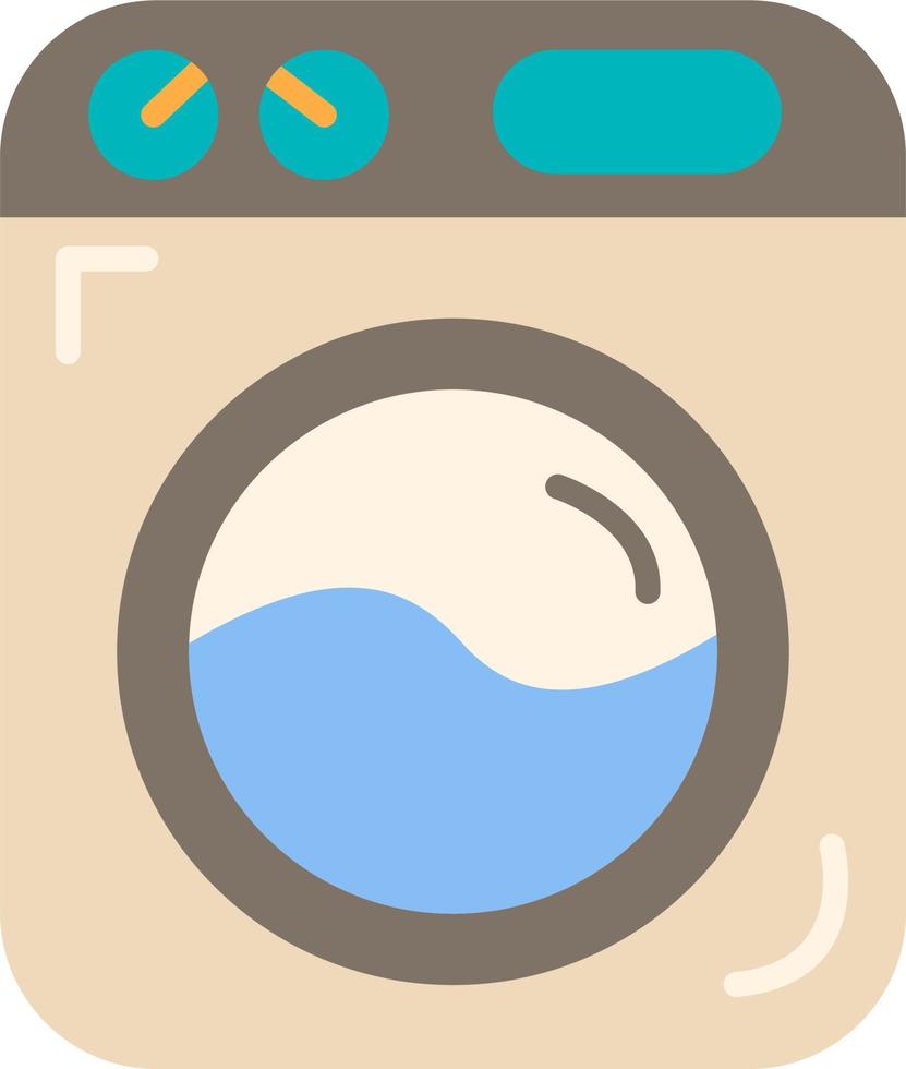 Washing machine Vector Icon