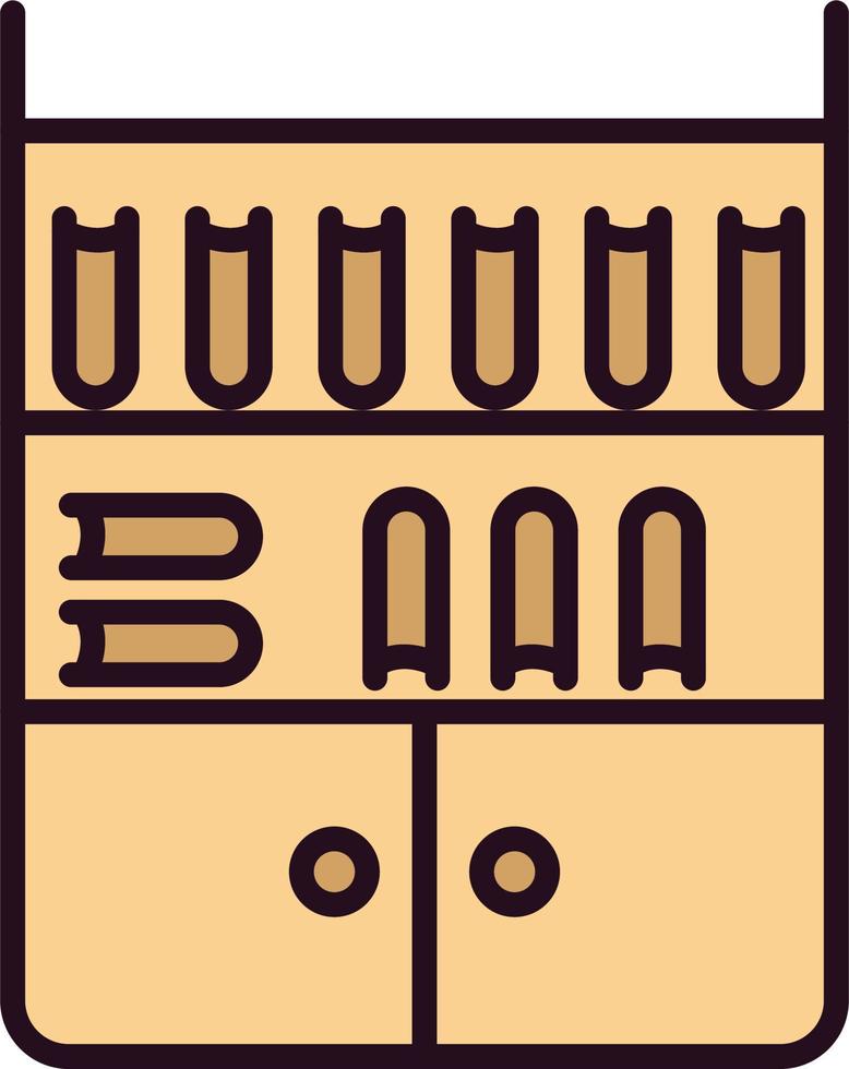 Bookcase Vector Icon