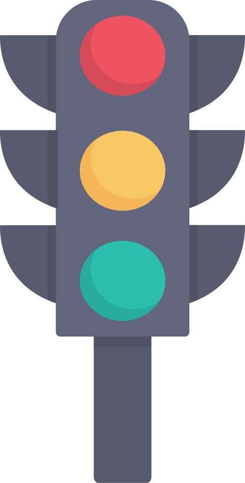 Traffic lights Vector Icon