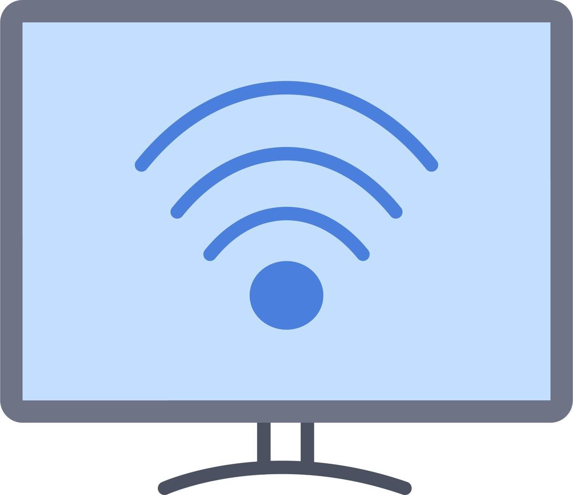 Smart tv Vector Icon