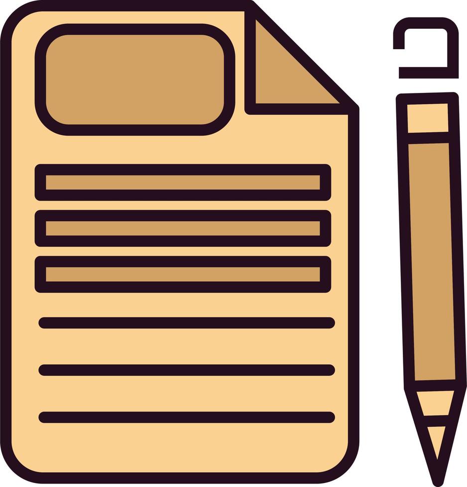 Draft Vector Icon