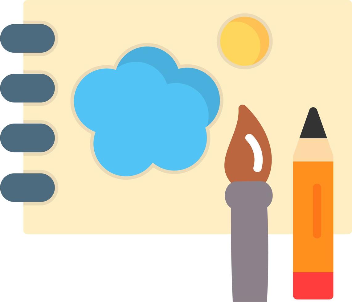 Sketchbook Vector Icon