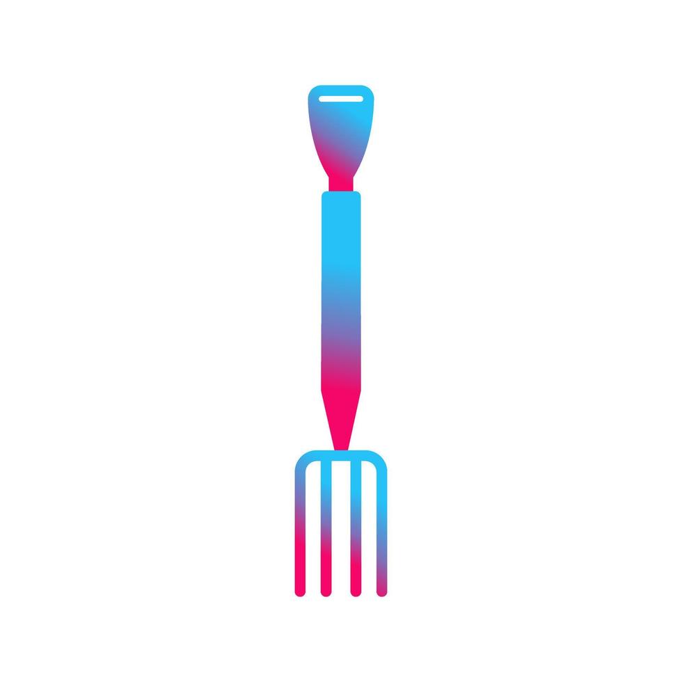 Gardening Fork Vector Icon